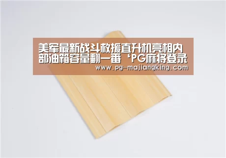 美军最新战斗救援直升机亮相内部油箱容量翻一番‘PG麻将登录入口’(图4) PG麻将登录入口
